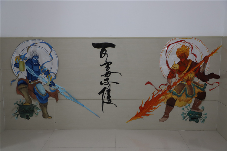 班门口抗“疫”文化元素.JPG
