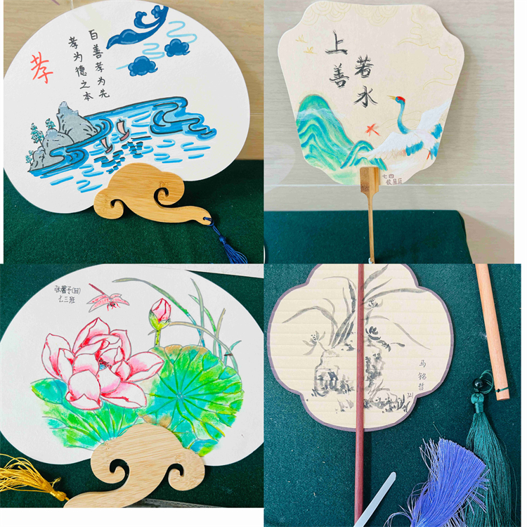 图片8：传承中华文化，展现优良家风的扇面画（二）.jpg