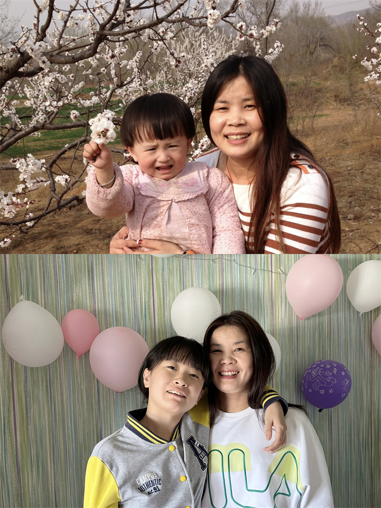 图片10：学生和妈妈一起重拍老照片.jpg