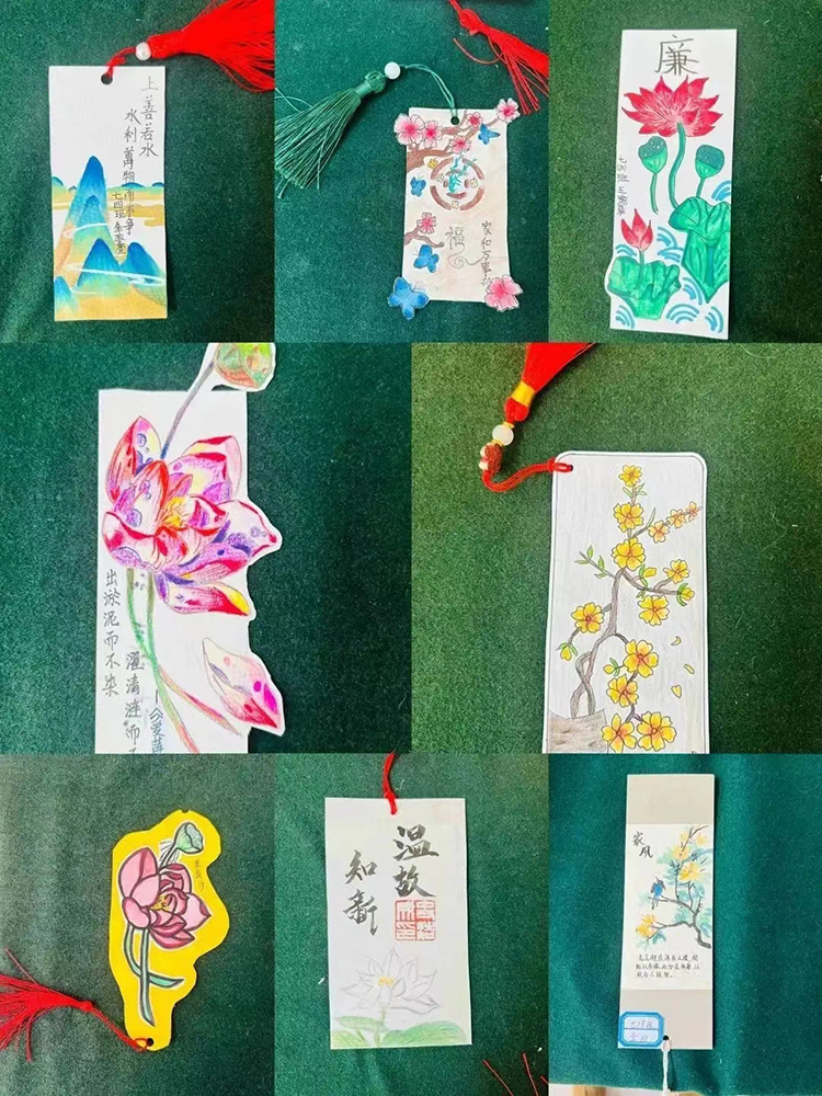 图片3：学生制作的展现清廉文化的书签 (2).jpg