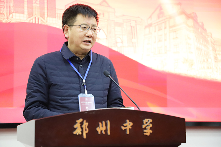 图9：教职工大会党委书记高正起讲话.JPG